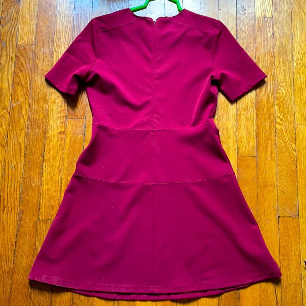 Maroon Topshop Dress